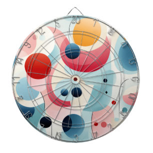 Geometric Art Design Dartboard Dartbord