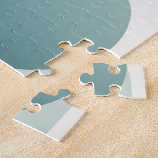 Geometric Art Design Puzzel Legpuzzel (Zijkant)