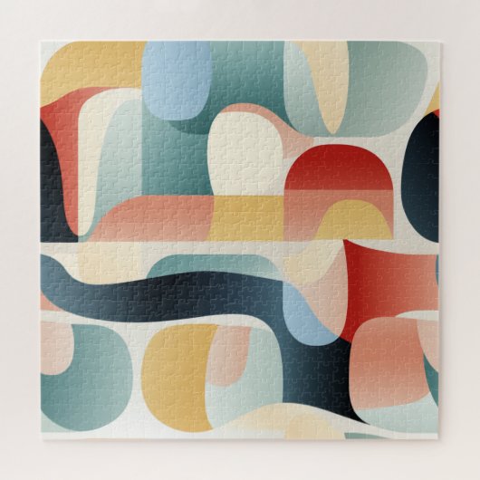 Geometric Art Design Puzzel Legpuzzel (Horizontaal)