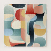 Geometric Art Design Puzzel Legpuzzel (Verticaal)