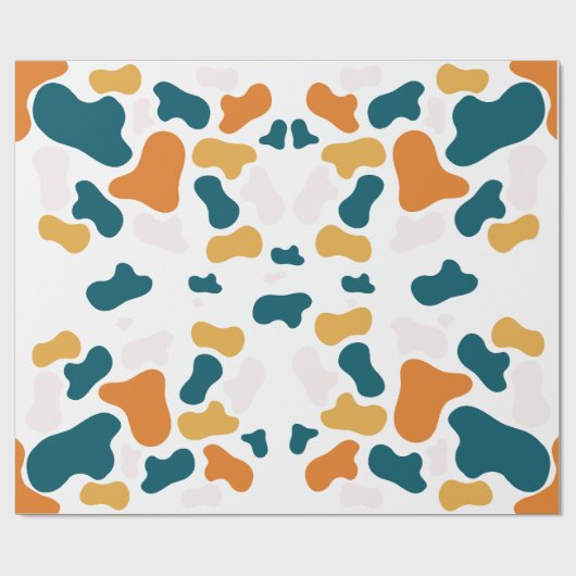 Geometric Art herhalend patroon Cadeaupapier (Vlak)