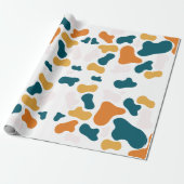 Geometric Art herhalend patroon Cadeaupapier (Uitgerold)