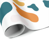 Geometric Art herhalend patroon Cadeaupapier (Rol Hoek)