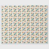 Geometric Art herhalend patroon Cadeaupapier (Vlak)