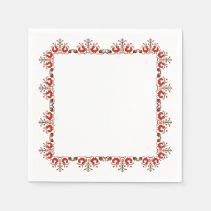 Geometric Art Napkin Servet