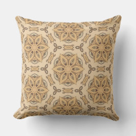 Geometric Art Nouveau Floral Pattern Buitenkussen