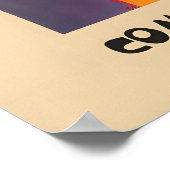 Geometric Art Poster Colorful Abstract Exhibition (Hoek)