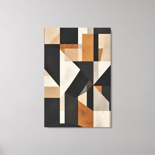 Geometric Balance Canvas Afdruk (Voorkant)
