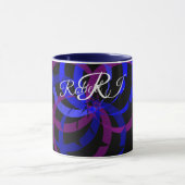 Geometric Berry Blend Coffee Mug Mok (Midden)