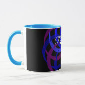 Geometric Berry Blend Coffee Mug Mok (Links)