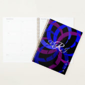 Geometric Berry Blend Designer Planner (Display)