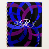 Geometric Berry Blend Designer Planner (Voorkant)