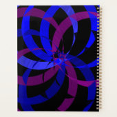 Geometric Berry Blend Designer Planner (Achterkant)