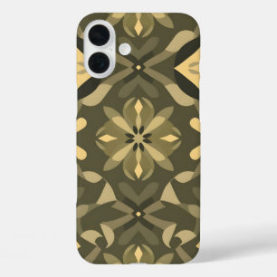 Geometric Bliss iPhone16 Hoesje - Stijlvolle Naadl