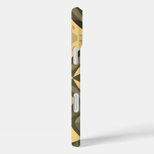 Geometric Bliss iPhone16 Hoesje - Stijlvolle Naadl (Achterkant / Rechts)