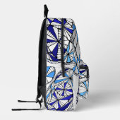 Geometric Bloom Abstracte rugzak (Links)