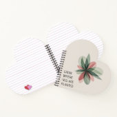 Geometric Bloom Modern Cover Art Notitieboek (Binnen)