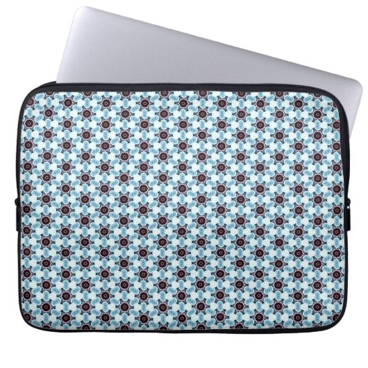 Geometric Bonanza Laptophoes Laptop Sleeve (Voorkant)