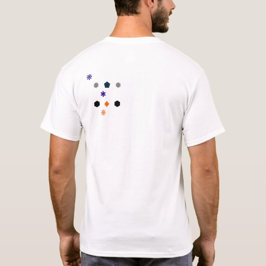 Geometric Burst T-shirt (Achterkant)