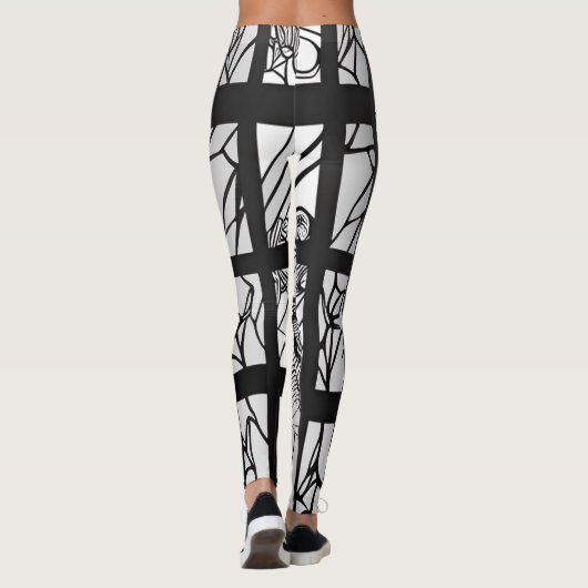 Geometric Canine Leggings (Achterkant)