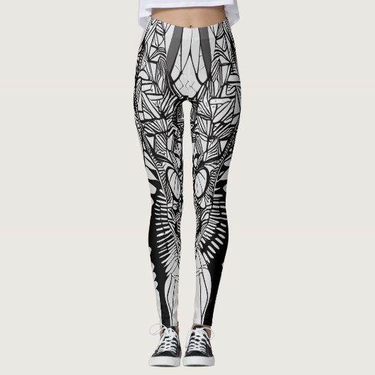 Geometric Canine Leggings (Voorkant)