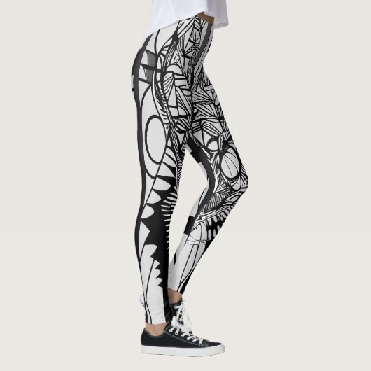 Geometric Canine Leggings (Rechts)