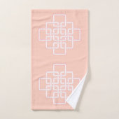 Geometric Celtic Knot Bad Handdoek (Handdoek)