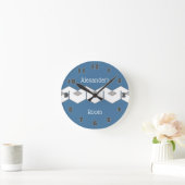 Geometric Chevron Ronde Klok (Huis)