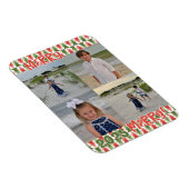 Geometric Christmas Tree Grove Magneet (Rechterzijde)