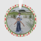 Geometric Christmas Tree Grove Ornament (voorkant)