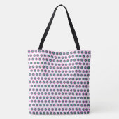 Geometric Circle Canvas tas – Stijlvol en veelzijd (Achterkant)