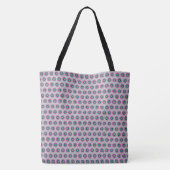 Geometric Circle Canvas tas – Stijlvol en veelzijd (Achterkant)