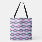Geometric Circle Canvas tas – Stijlvol en veelzijd (Voorkant)
