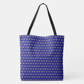 Geometric Circle Canvas tas – Stijlvol en veelzijd (Achterkant)