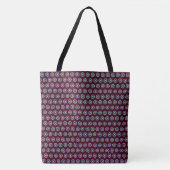 Geometric Circle Canvas tas – Stijlvol en veelzijd (Voorkant)