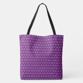 Geometric Circle Canvas tas – Stijlvol en veelzijd (Achterkant)