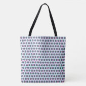 Geometric Circle Canvas tas – Stijlvol en veelzijd (Voorkant)