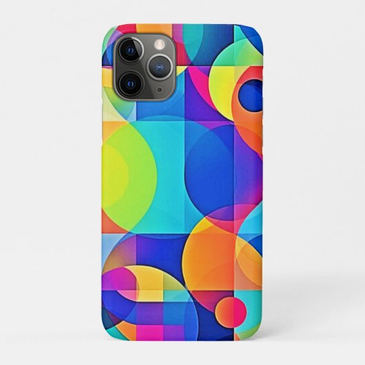 Geometric Color Symphony Case-Mate iPhone Case (Achterkant)