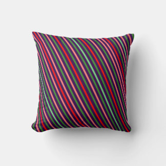 Geometric colorful simple Throw Pillow Kussen