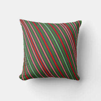 Geometric colorful simple Throw Pillow Kussen