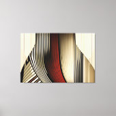 Geometric Convergence Canvas Afdruk (Voorkant)