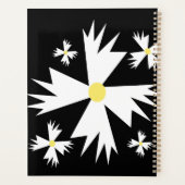 Geometric Daisy Floral Botanical Name Planner (Achterkant)
