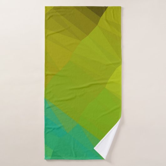Geometric design. Colorful gradient background. Ge Badhanddoek (Badhanddoek)