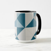 Geometric design mug mok (Voorkant rechts)