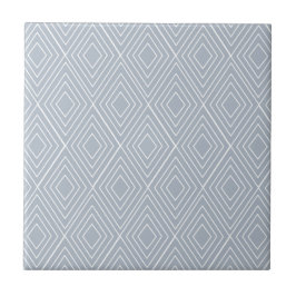 Geometric Diamond decorative tile Tegeltje