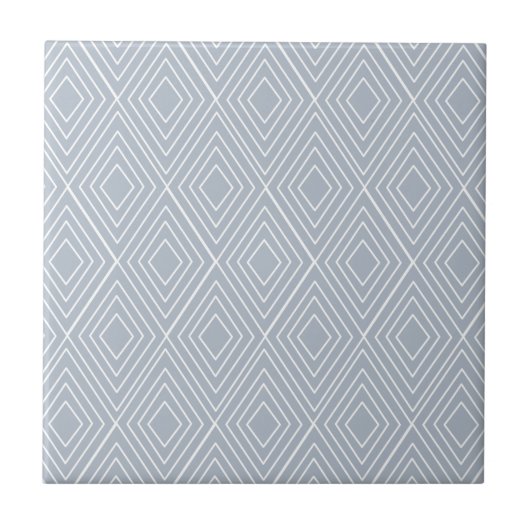 Geometric Diamond decorative tile Tegeltje (Voorkant)