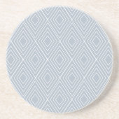 Geometric Diamond Weave coaster Zandsteen Onderzetter (Voorkant)