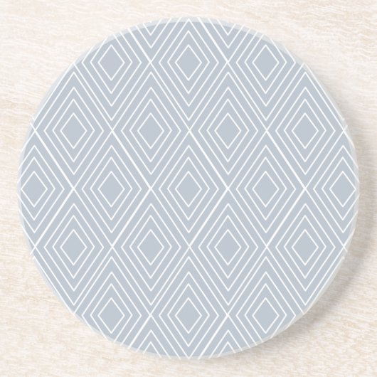 Geometric Diamond Weave coaster Zandsteen Onderzetter (Voorkant)
