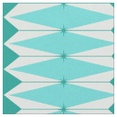 Geometric Diamonds & Starbursts Fabric Stof (Close Up)