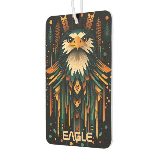 Geometric Eagle Illustration Luchtverfrisser (Links)
